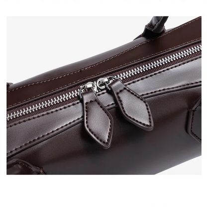 Women Leather Bag | Luxury Vintage | Long Shoulder Shopping Bag | Underarm Bag | Baguette