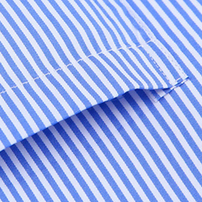Men’s Classic Long Sleeves Stripe Shirt | Business Dress Shirt | Formal Office Wear | Full Sleeve Work Shirt