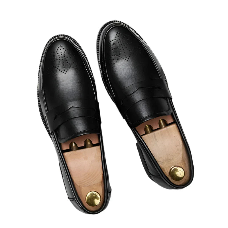 Men's Classic British Dress Shoes | Height Increasing Shoes black