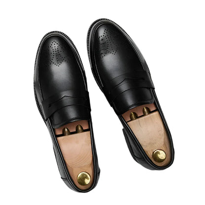 Men's Classic British Dress Shoes | Height Increasing Shoes black