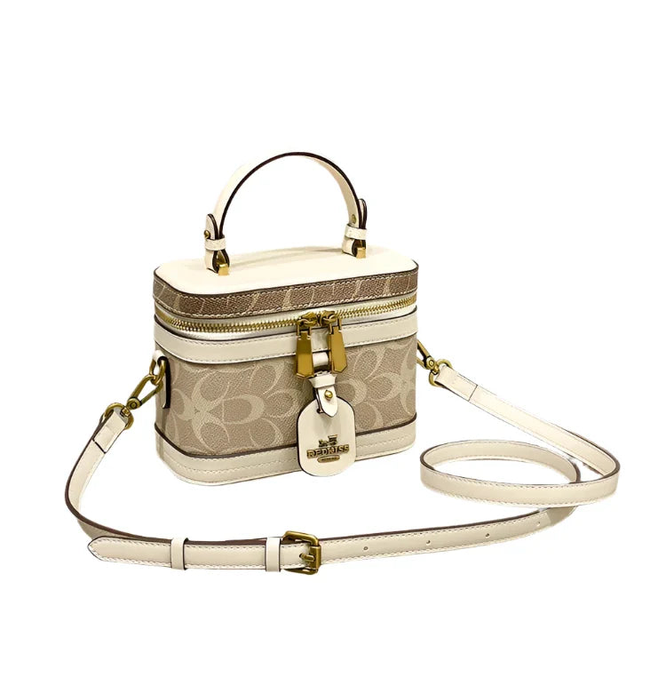 Women Small Printed Handbag | Crossbody Bag White
