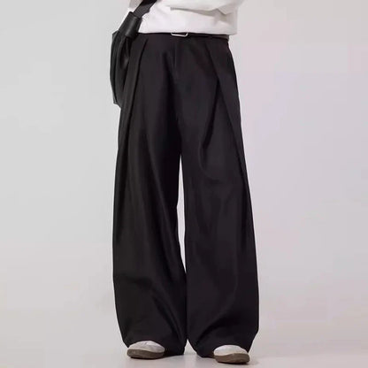 Men Dress Pants | Casual | Flare Trousers | Draped | Straight