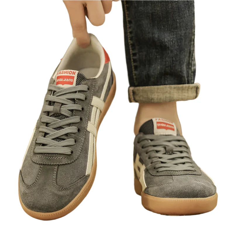 Men Casual Shoes | Leather Flat Comfortable Training Shoes | Sports Shoes | Lightweight