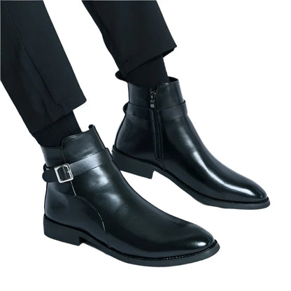 Men Classic Chelsea Boots | Heeled Boots | Ankle Boots