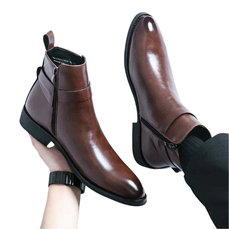 Men Classic Chelsea Boots | Heeled Boots | Ankle Boots