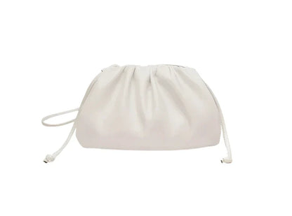 Women Leather Pouch | Shoulder Bag | Crossbody Bag small Beige
