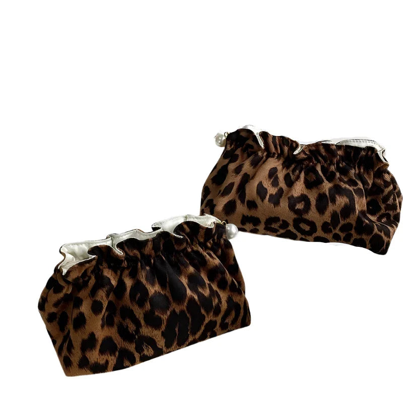 Women Leopard Make Up Pouch | Toiletry Travel Pouch