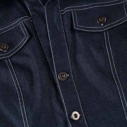 Women Retro High Waisted Top | Denim Top | Y2k