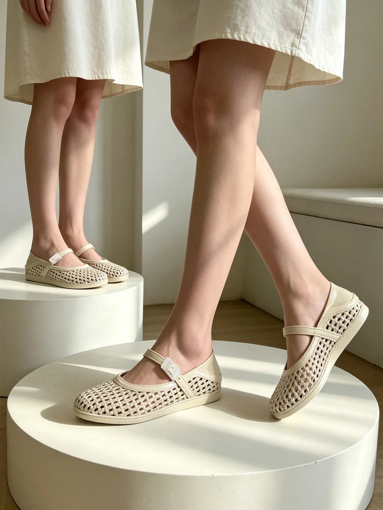 Women Mary Jane Jelly Sandals | Hollow | Breathable Jelly Shoes | Summer | Beach Shoes