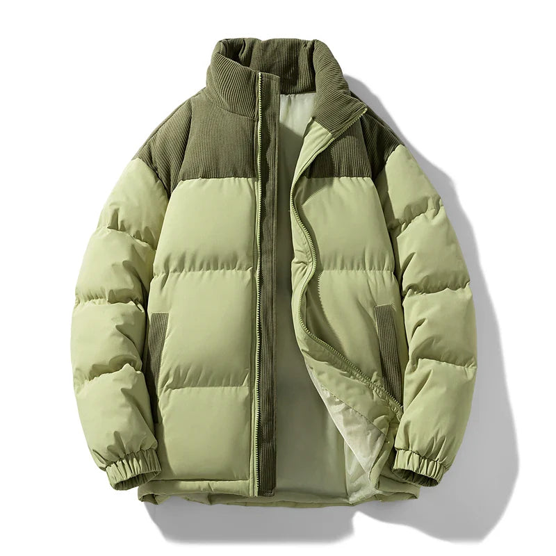 Unisex Padded Puffer Jacket | Cotton-Padded | Warm | Parka | Thick