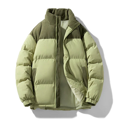 Unisex Padded Puffer Jacket | Cotton-Padded | Warm | Parka | Thick
