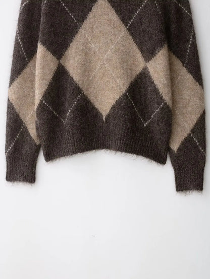 Woman Knitted Pullover | One-Shoulder | Long Sleeved | Casual Cropped Sweater | Off Shoulder Sweater Top