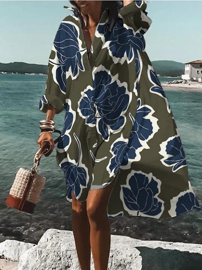 Mary™ | Summer Midi Shirt Dress