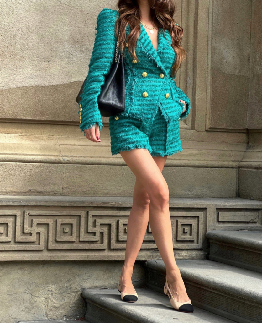 VENETIAN Jacket and Short Luxury Set