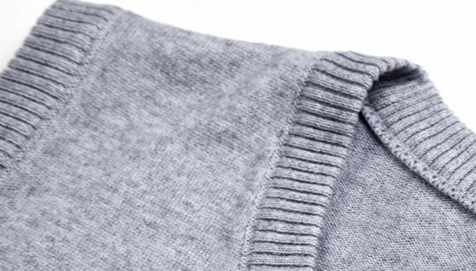 Men Knitted Cotton Sweater Vest | Casual Warm Winter V-Neck Outerwear