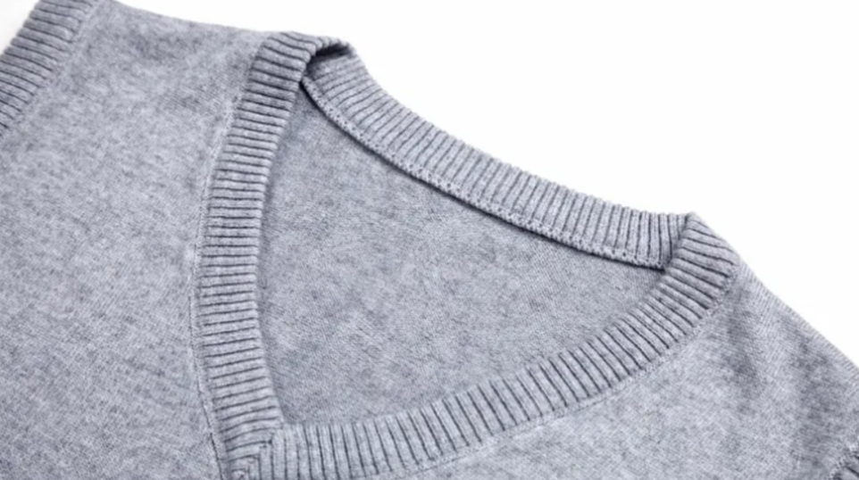 Men Knitted Cotton Sweater Vest | Casual Warm Winter V-Neck Outerwear