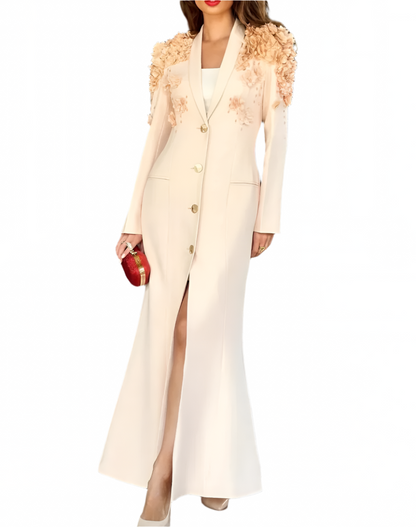 DORI Flowers Blazer Maxi Dress