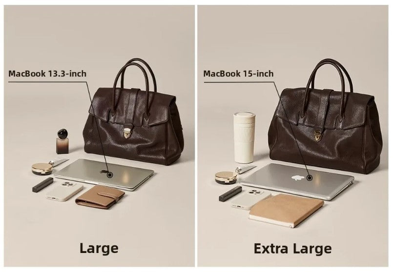 Women Large Capacity Leather Retro Handbag