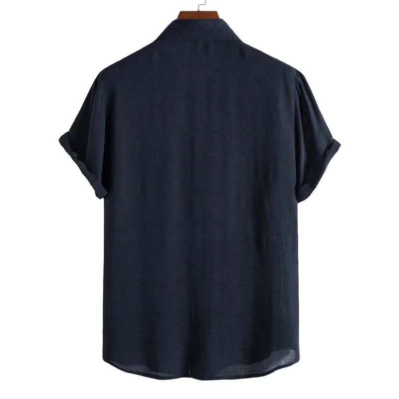 Men's Classic Plain Button Down