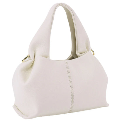 Women Cloud Shoulder Bag | Retro Hand Bag White