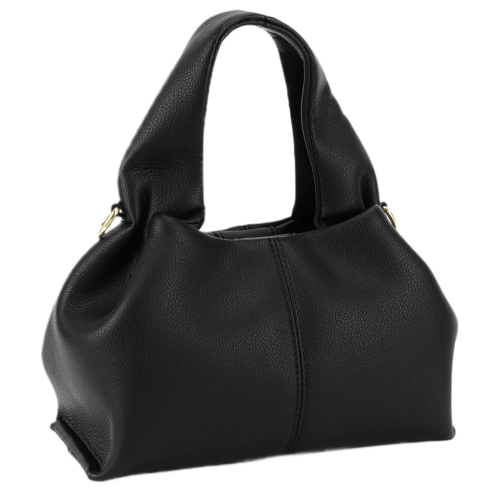 Women Cloud Shoulder Bag | Retro Hand Bag Black