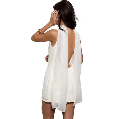 Women Backless MIni Dress | Sleeveless | Elegant Party Dress | Bodycon Dress