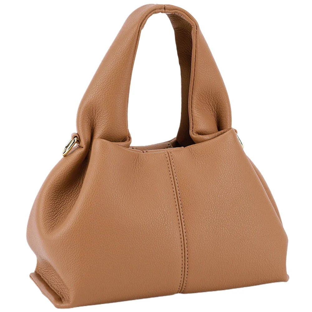 Women Cloud Shoulder Bag | Retro Hand Bag Brown