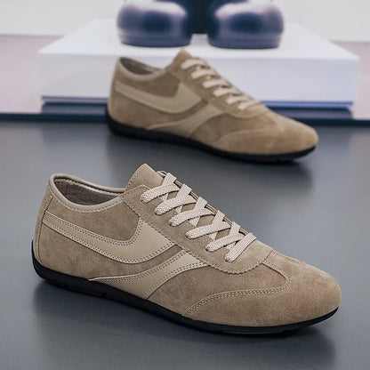 Men Casual Suede Sneakers | Comfortable | Non-Slip | Running Shoes | Breathable | Lightweight | Slip-On