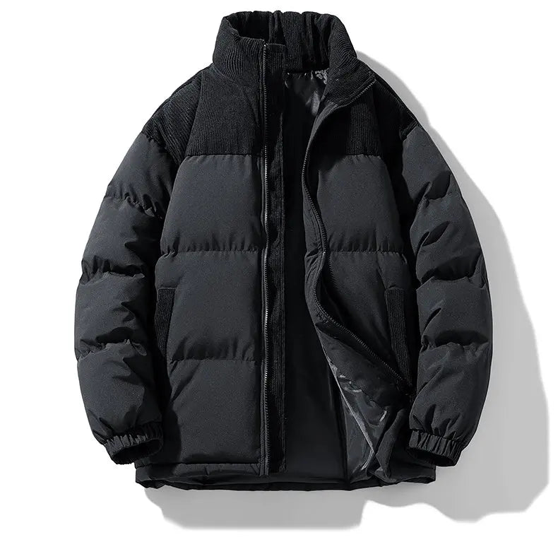 Unisex Padded Puffer Jacket | Cotton-Padded | Warm | Parka | Thick