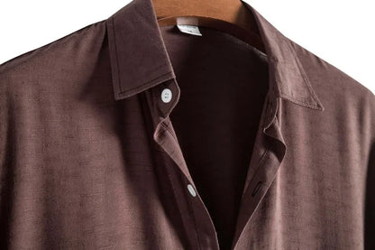 Men's Classic Plain Button Down