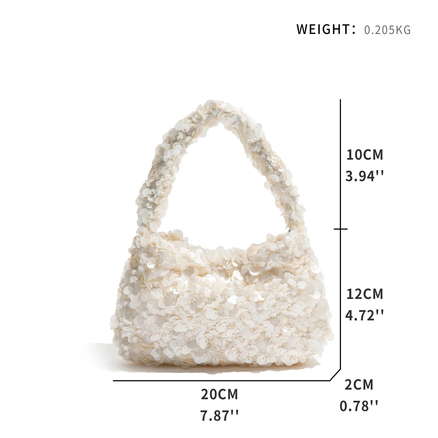 Women Glitter Sequin Bag | Evening Party Chain Crossbody Satchel Bag | Versatile Clutch Bag