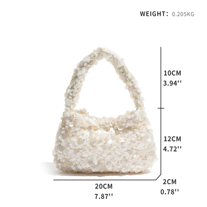 Women Glitter Sequin Bag | Evening Party Chain Crossbody Satchel Bag | Versatile Clutch Bag