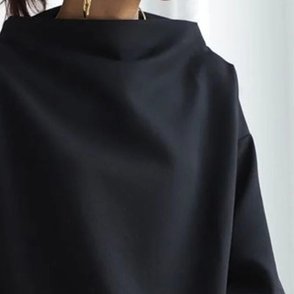 Margot™ | High-Neck Soft Knit Top