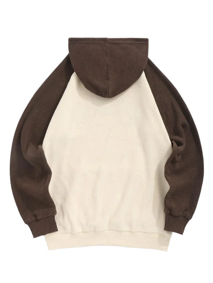 Men Fleece Embroidered Pullover | Hoodie