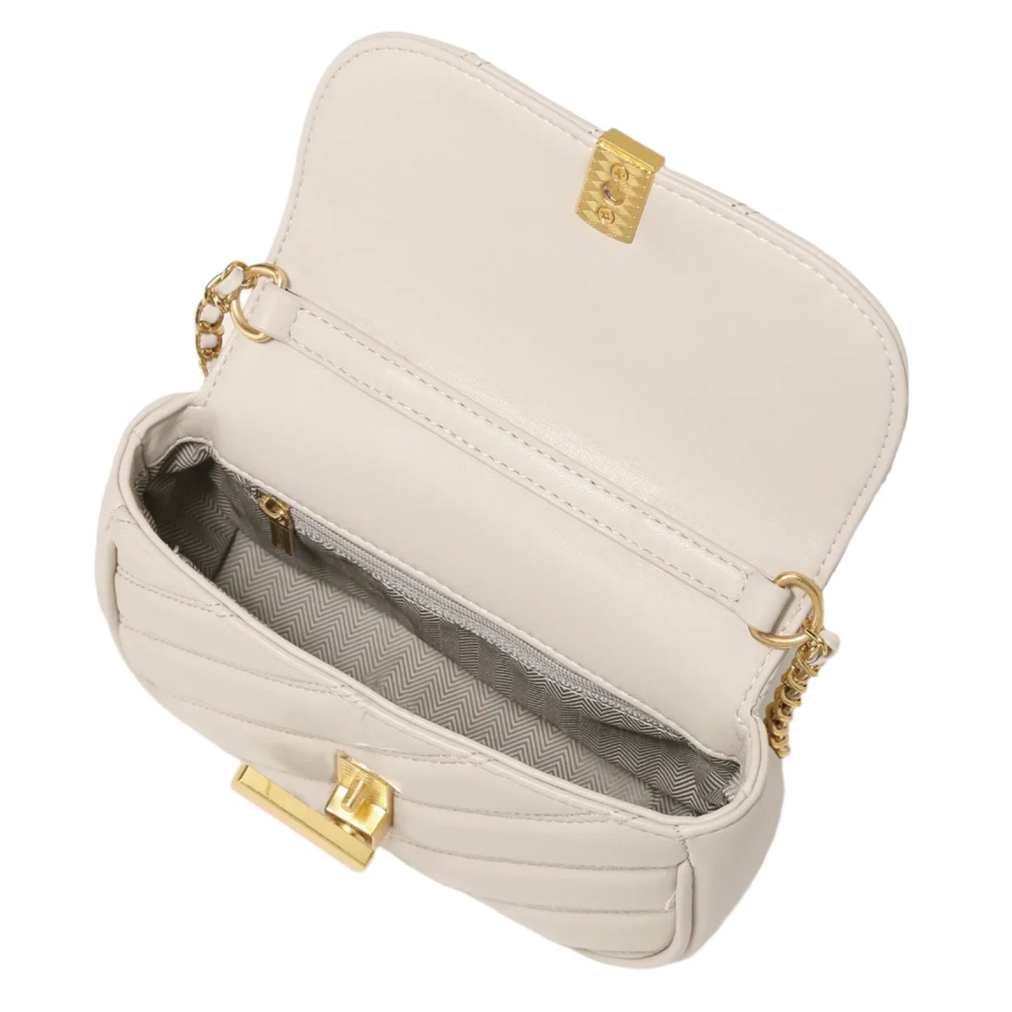 Women Handbag With Chain Strap | Crossbody Quilted Leather Bag