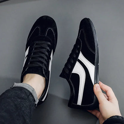 Men Casual Suede Sneakers | Comfortable | Non-Slip | Running Shoes | Breathable | Lightweight | Slip-On