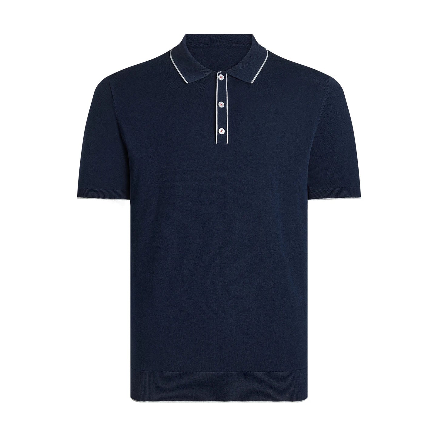 Men's Polo Shirt | Classic Polo Shirt | Business Casual Cotton Polo Navy Blue