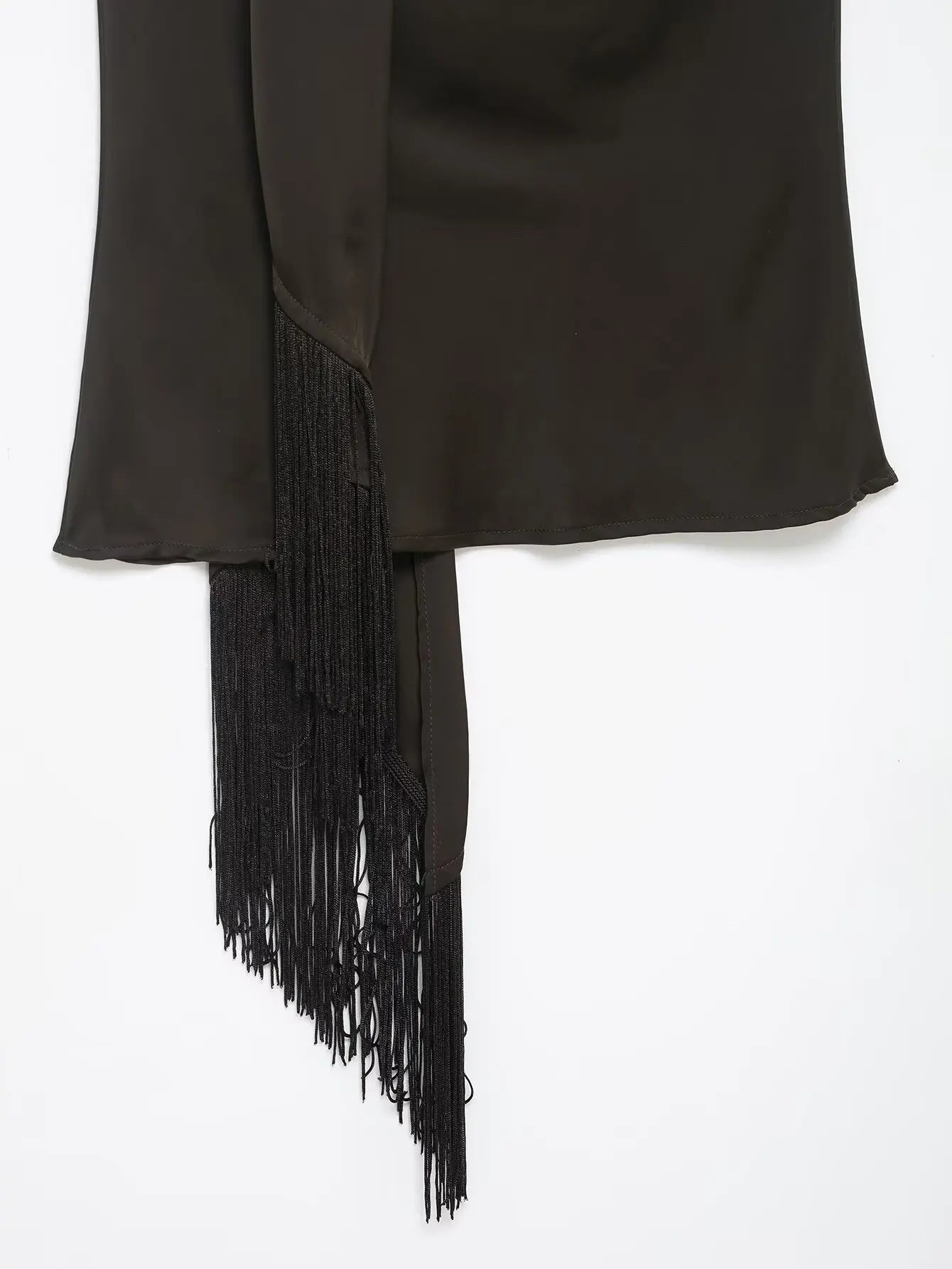 Women Satin Pleated Top | Sleeveless | Summer | V Neck | Halter Neck