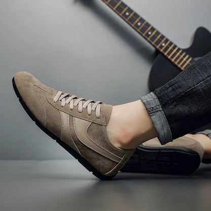 Men Casual Suede Sneakers | Comfortable | Non-Slip | Running Shoes | Breathable | Lightweight | Slip-On