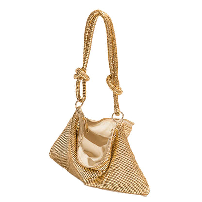 Women Soft Sequins Evening Bag | Shiny Shoulder Bag | Party Bag