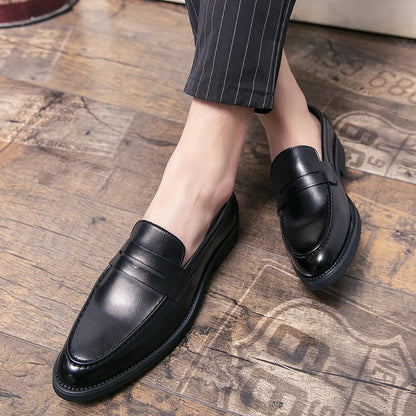 Men Business Leather Shoes | Dress Shoes | Wedding | Homecoming Shoes | Lightweight Shoes