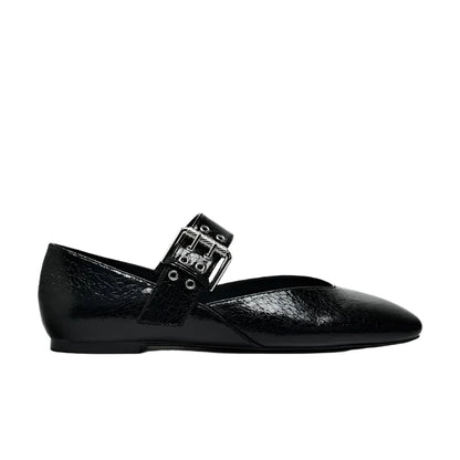 Women French Mary Jane Shoes | Marry Jane Flats black