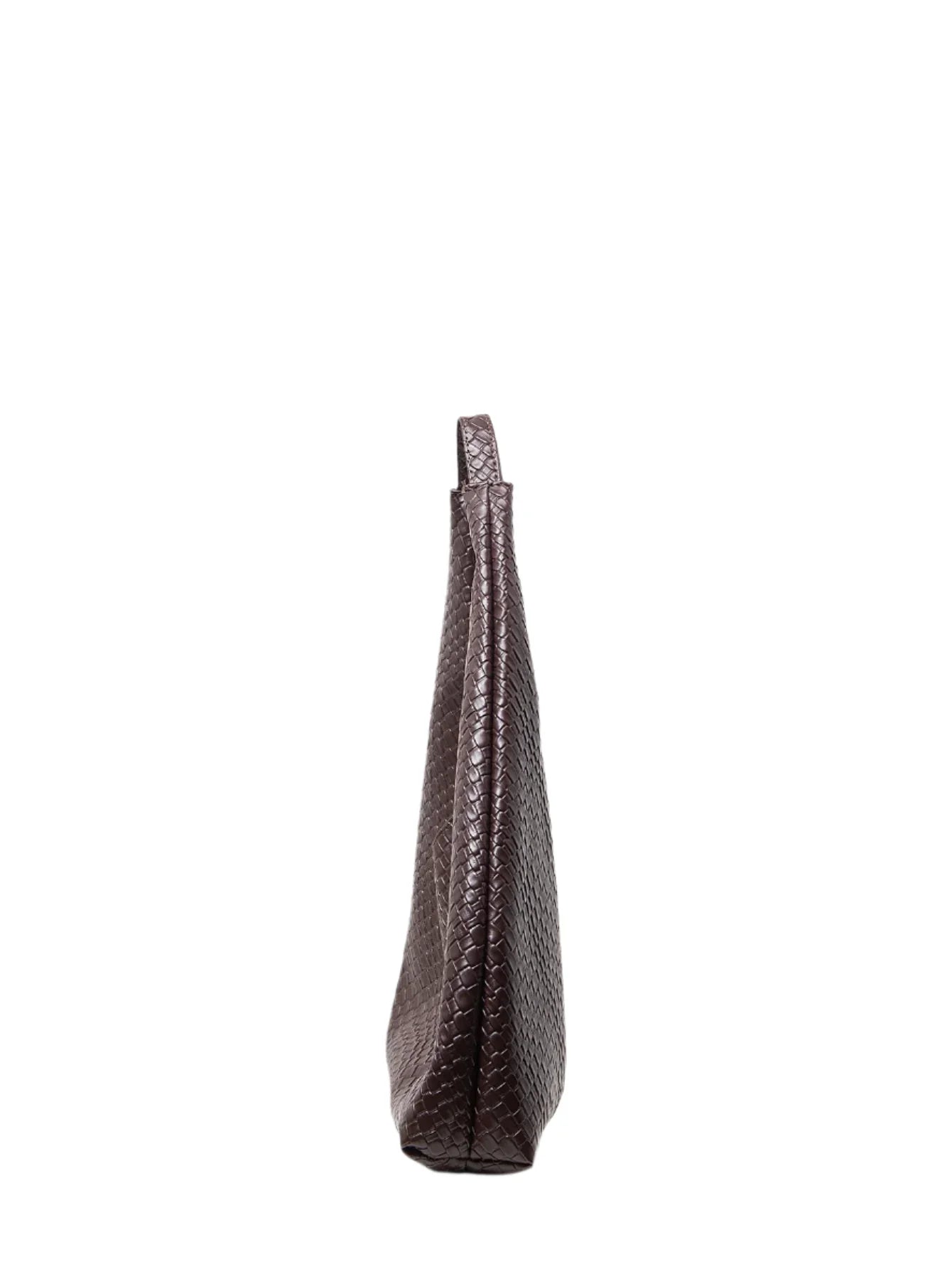 Women Leather Woven Handbag | Large Capacity Tote Bag