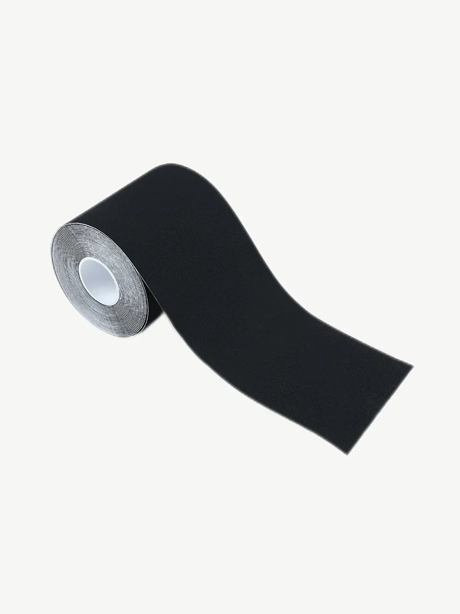 Disposable Breathable Uncut Breast Lift Tape Firm Compression BLACK