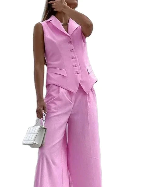 NEXT DAY DELIVERY THEO Linen Bodycon Set