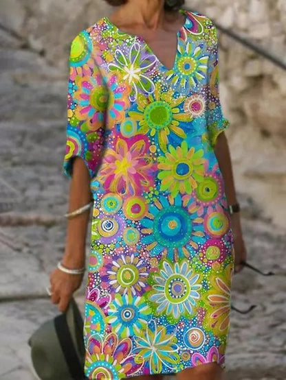 Ellery | Women's Floral Flowy Elegant Dress