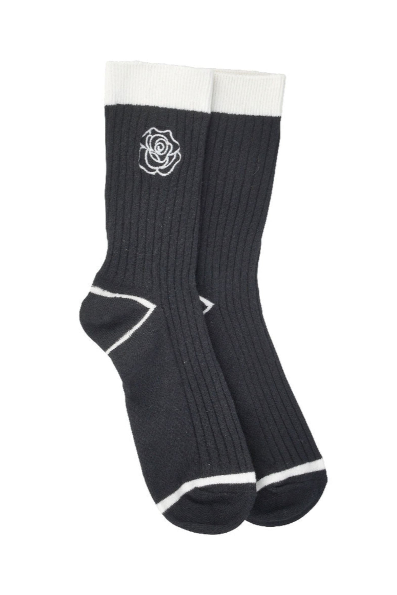 Camilia Embroidered Socks