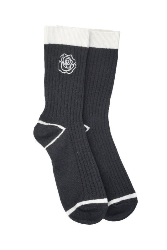 Camilia Embroidered Socks