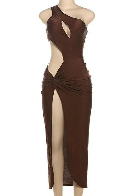 VERONICA Sexy Cut Out Beach Bodycon Dress