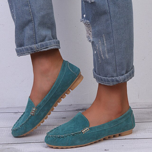 Cora | Women's Slip On Flat Loafers Casual Everyday Shoes